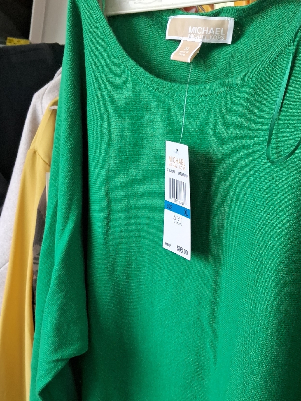 Michael Kors Green Women's Sweater - XL - Picture 5 of 7